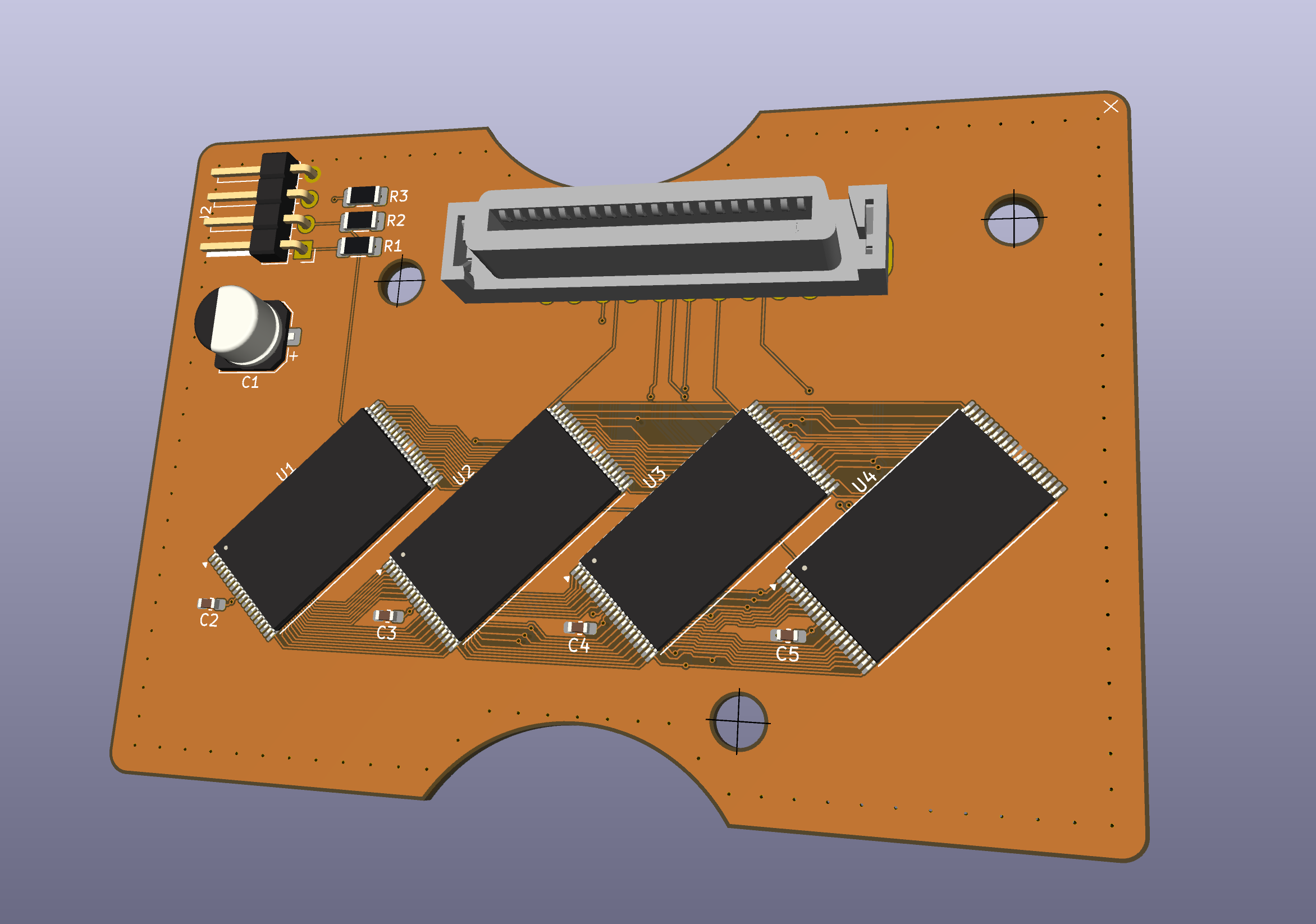 Korg JV-1080 expansion schematic